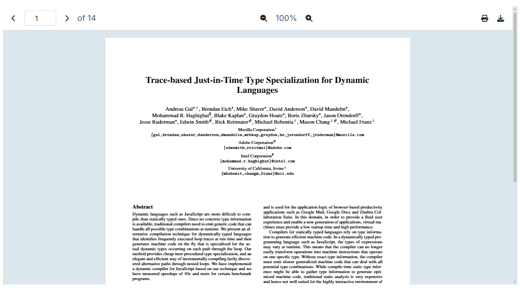 Pdf component
