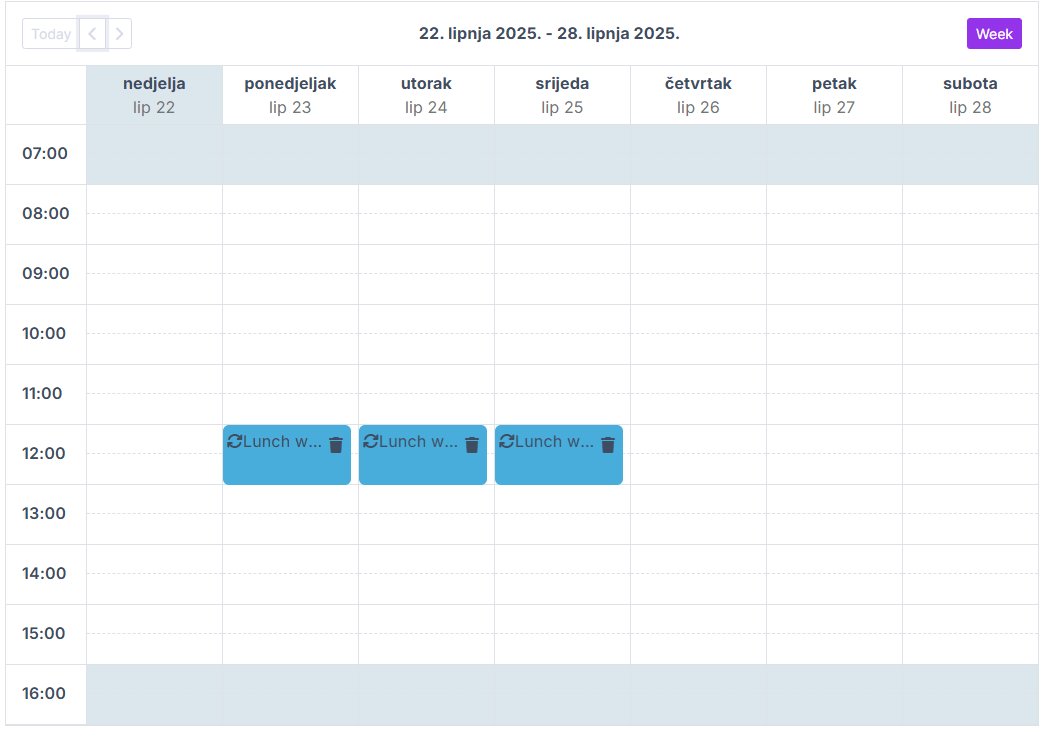 Scheduler component